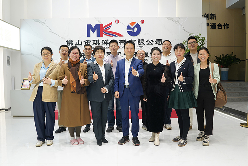 福和家一行领导来访莅临铭科参观并指导工作 福和家一行领导来访莅临铭科参观并指导工作